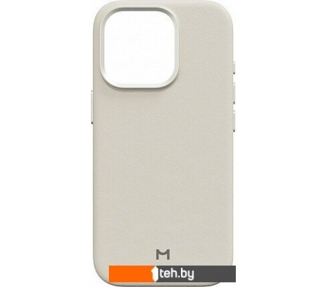  - Чехлы для телефонов Magssory Eco Leather Case Ivory для iPhone 16 Pro CLT028i - Eco Leather Case Ivory для iPhone 16 Pro CLT028i