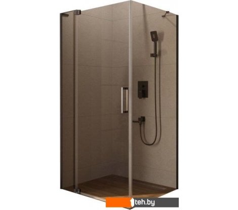  - Душевые кабины Cezares SLIDER-AH-1-100-70/80-BR-GM - SLIDER-AH-1-100-70/80-BR-GM