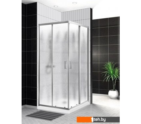 - Душевые кабины BelBagno UNO-195-A-2-90-CH-CR - UNO-195-A-2-90-CH-CR