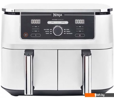  - Аэрогрили и аэрофритюрницы Ninja Air Fryer Dual zone AF400EUWH - Air Fryer Dual zone AF400EUWH