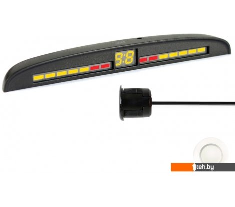  - Парковочные радары и камеры заднего вида ParkMaster 34U-4-A-White - 34U-4-A-White