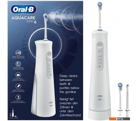  - Электрические зубные щетки и ирригаторы Oral-B Aquacare Pro Expert Series 6 MDH20.036.3 - Aquacare Pro Expert Series 6 MDH20.036.3