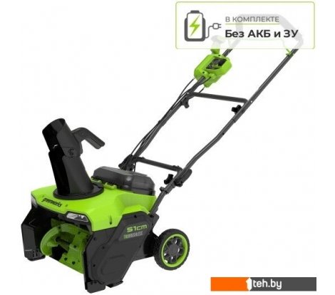  - Снегоуборщики и подметальные машины Greenworks GD40STX2 2603407 (без АКБ) - GD40STX2 2603407 (без АКБ)