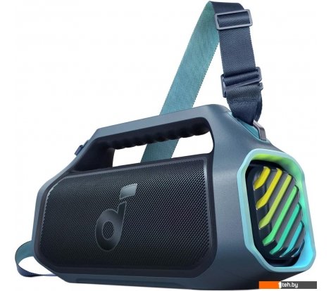  - Беспроводные и портативные колонки Anker Soundcore Boom 2 Plus (синий) - Soundcore Boom 2 Plus (синий)