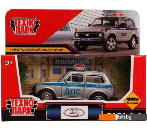  - Игрушечный транспорт Технопарк Lada Полиция 2005C076-R - Lada Полиция 2005C076-R