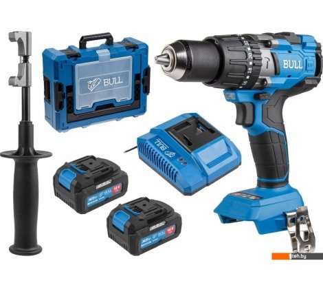  - Шуруповерты, гайковерты, электроотвертки Bull SR 1805 1329882 (с 2-мя АКБ, кейс) - SR 1805 1329882 (с 2-мя АКБ, кейс)
