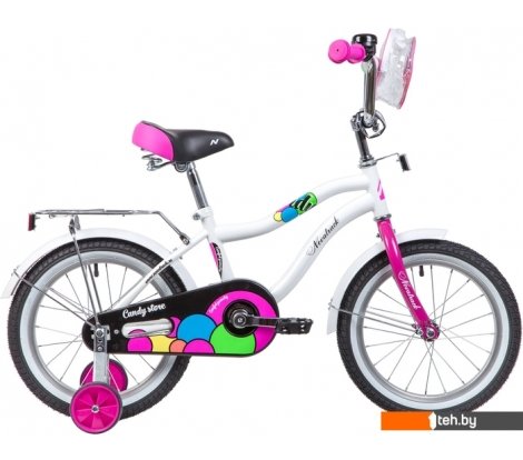  - Детские велосипеды Novatrack Candy 16 2023 165CANDY.WT23 (белый) - Candy 16 2023 165CANDY.WT23 (белый)