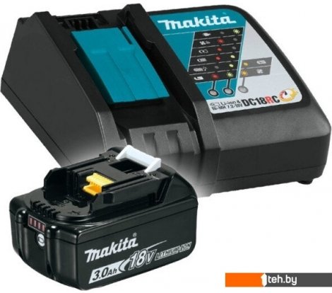  - Аккумуляторы и зарядные устройства для инструмента Makita 191A24-4 (18В/3 Ah + 18В) - 191A24-4 (18В/3 Ah + 18В)