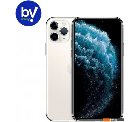  - Мобильные телефоны Apple iPhone 11 Pro 256GB Восстановленный by Breezy, грейд B (серебристый) - iPhone 11 Pro 256GB Восстановленный by Breezy, грейд B (серебристый)