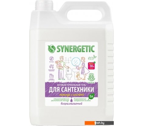  - Бытовая химия Synergetic Сказочная чистота для сантехники 5 л - Сказочная чистота для сантехники 5 л