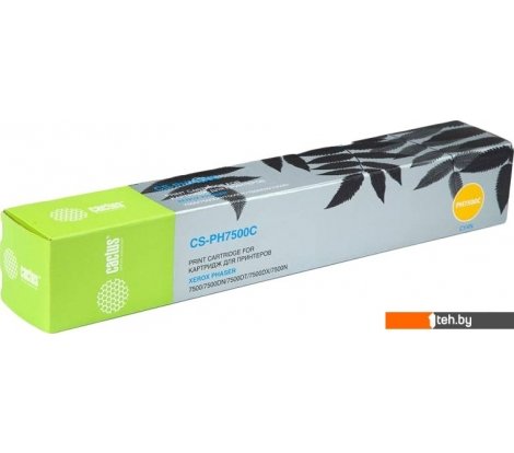 - Картриджи для принтеров и МФУ CACTUS CS-PH7500C (аналог Xerox 106R01443) - CS-PH7500C (аналог Xerox 106R01443)