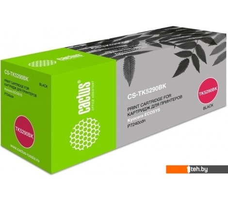  - Картриджи для принтеров и МФУ CACTUS CS-TK5290BK (аналог Kyocera Ecosys P7240cdn) - CS-TK5290BK (аналог Kyocera Ecosys P7240cdn)
