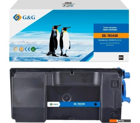  - Картриджи для принтеров и МФУ G&G GG-TK3430 (аналог Kyocera TK-3430) - GG-TK3430 (аналог Kyocera TK-3430)