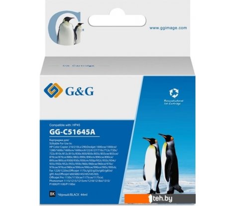 - Картриджи для принтеров и МФУ G&G GG-C51645A (аналог HP C51645A) - GG-C51645A (аналог HP C51645A)