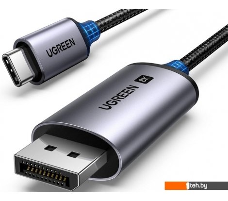  - Кабели, адаптеры, разветвители Ugreen CM556 USB Type-C - DisplayPort (2 м) - CM556 USB Type-C - DisplayPort (2 м)