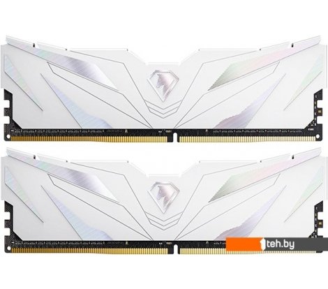  - Оперативная память Netac Shadow II White 2x8ГБ DDR4 3200 МГц NTSWD4P32DP-16W - Shadow II White 2x8ГБ DDR4 3200 МГц NTSWD4P32DP-16W