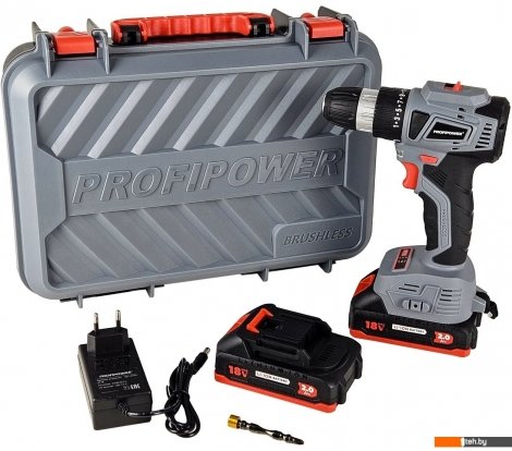  - Шуруповерты, гайковерты, электроотвертки Profipower MKBL-18BT (с 2-мя АКБ, кейс) - MKBL-18BT (с 2-мя АКБ, кейс)