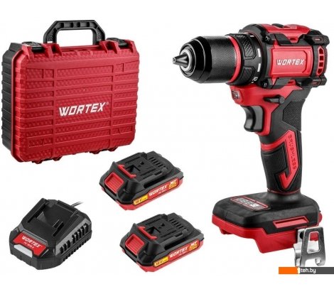  - Шуруповерты, гайковерты, электроотвертки Wortex BD 2025-1 DLi 1329838 (с 2-мя АКБ, кейс) - BD 2025-1 DLi 1329838 (с 2-мя АКБ, кейс)