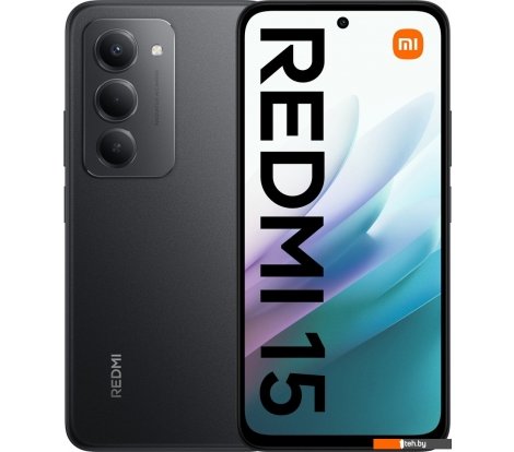  - Мобильные телефоны Xiaomi Redmi 15 4G 8GB/256GB международная версия (черный) - Redmi 15 4G 8GB/256GB международная версия (черный)