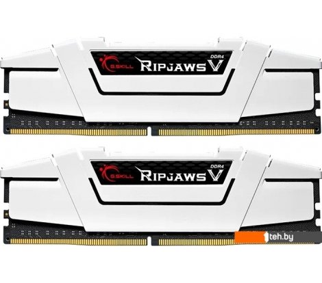  - Оперативная память G.Skill Ripjaws V 2x16 ГБ DDR4 3600 МГц F4-3600C18D-32GVW - Ripjaws V 2x16 ГБ DDR4 3600 МГц F4-3600C18D-32GVW