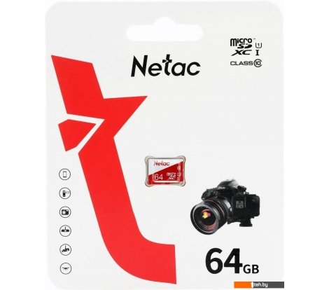  - Карты памяти Netac microSDXC P500 ECO 64GB - microSDXC P500 ECO 64GB