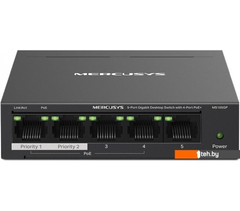  - Коммутаторы Mercusys MS105GP - MS105GP
