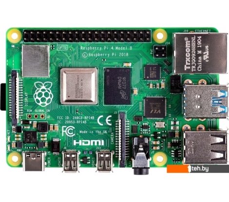  - Компьютеры Raspberry Pi 4 Model B 4GB - Pi 4 Model B 4GB
