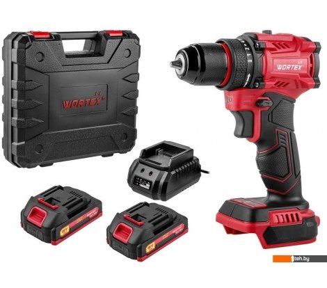  - Шуруповерты, гайковерты, электроотвертки Wortex LX BD 1815-1 Li ALL1 XLT 1333697 (с 2-мя АКБ, кейс) - LX BD 1815-1 Li ALL1 XLT 1333697 (с 2-мя АКБ, кейс)