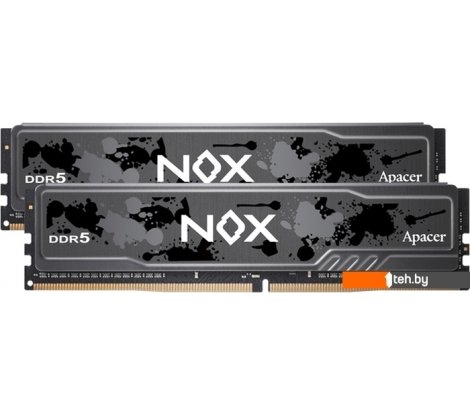  - Оперативная память Apacer NOX 2x16ГБ DDR5 5600 МГц AH5U32G56C522MBAA-2 - NOX 2x16ГБ DDR5 5600 МГц AH5U32G56C522MBAA-2