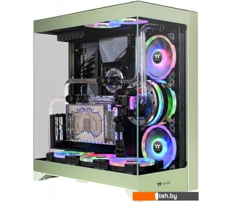  - Корпуса Thermaltake CTE E550 TG Matcha Green CA-1Z8-00MEWN-00 - CTE E550 TG Matcha Green CA-1Z8-00MEWN-00