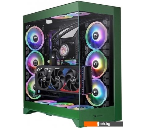  - Корпуса Thermaltake CTE E660 MX Racing Green CA-1Y3-00MCWN-01 - CTE E660 MX Racing Green CA-1Y3-00MCWN-01
