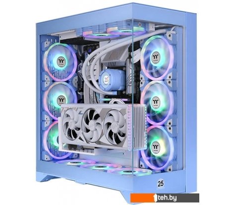 - Корпуса Thermaltake CTE E660 MX Hydrangea Blue CA-1Y3-00MFWN-01 - CTE E660 MX Hydrangea Blue CA-1Y3-00MFWN-01