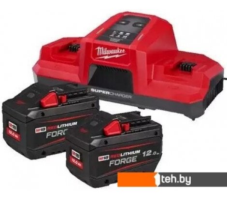  - Аккумуляторы и зарядные устройства для инструмента Milwaukee M18 FORGENRG-122DBSC 4933498614 (18В + 18В/12 Ач) - M18 FORGENRG-122DBSC 4933498614 (18В + 18В/12 Ач)