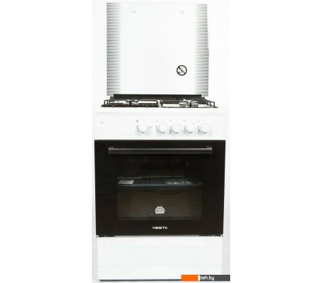  - Кухонные плиты Vesta Bergamo VGG 10-G (белый) - Bergamo VGG 10-G (белый)