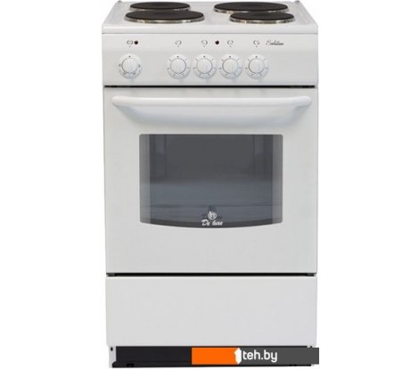  - Кухонные плиты De luxe 5004.12э (белый) - 5004.12э (белый)