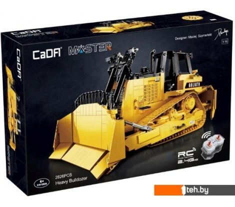  - Конструкторы CaDa бульдозер Heavy Bulldozer C61056W - бульдозер Heavy Bulldozer C61056W