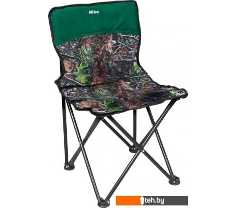  - Кемпинговая мебель Nika походный со спинкой ПСП3/3 (с дубовыми листьями) - походный со спинкой ПСП3/3 (с дубовыми листьями)