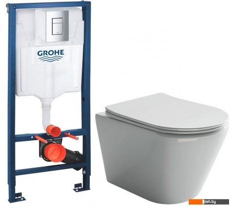  - Унитазы Ceramica Nova Rimless CN1804 + 38772001 - Rimless CN1804 + 38772001