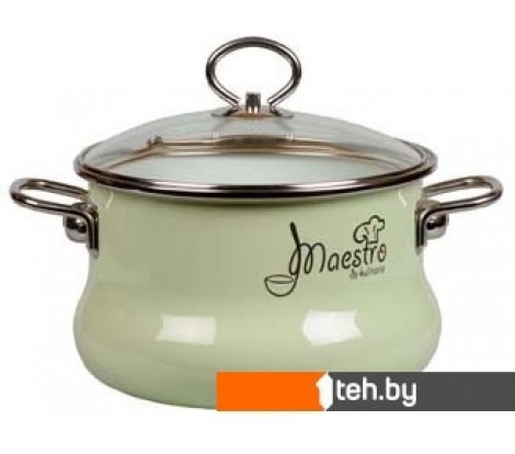  - Кастрюли СтальЭмаль Maestro 8SO165S (салатовый) - Maestro 8SO165S (салатовый)