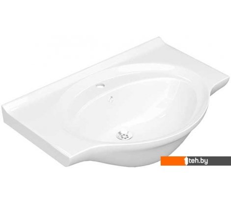  - Умывальники Керамин Капри 75 (мебельный с отверстием и креплением) - Капри 75 (мебельный с отверстием и креплением)