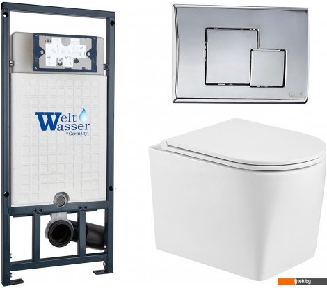  - Унитазы WeltWasser Marberg 507 + Nesenbach 004 GL-WT + Mar 507 SE-CR - Marberg 507 + Nesenbach 004 GL-WT + Mar 507 SE-CR