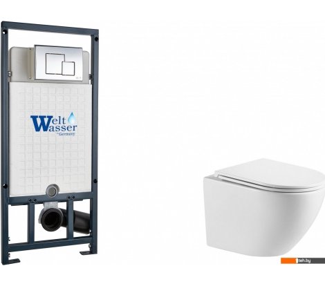  - Унитазы WeltWasser Marberg 507 + Merzbach 043 GL-WT + Mar 507 SE-CR - Marberg 507 + Merzbach 043 GL-WT + Mar 507 SE-CR