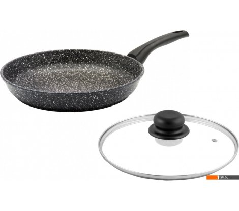  - Сковороды VICTORIA Мрамор АЛА 260 (CL0426) (с крышкой) - Мрамор АЛА 260 (CL0426) (с крышкой)