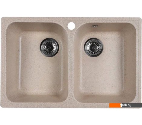  - Кухонные мойки Marblan Duas (гранит, с сифоном) - Duas (гранит, с сифоном)