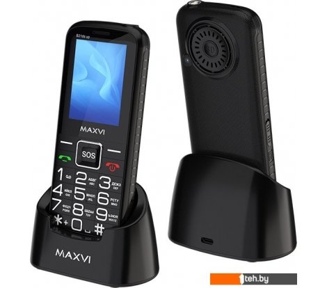  - Мобильные телефоны Maxvi B21ds Up (черный) - B21ds Up (черный)