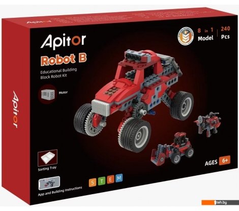  - Конструкторы Apitor Robot B 8 в 1 - Robot B 8 в 1
