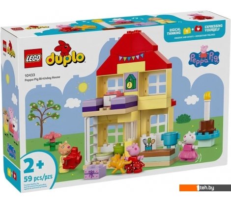  - Конструкторы LEGO Duplo 10433 День рождения Свинки Пеппы - Duplo 10433 День рождения Свинки Пеппы