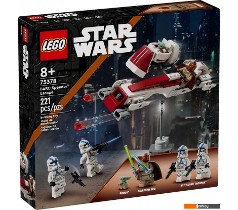  - Конструкторы LEGO Star Wars 75378 Побег на спидере BARC - Star Wars 75378 Побег на спидере BARC
