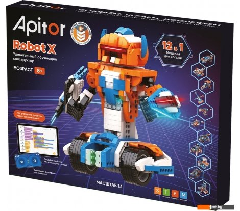  - Конструкторы Apitor Robot X 12 в 1 - Robot X 12 в 1