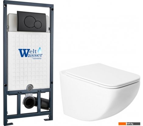  - Унитазы Saniteco KW-99048 + Marberg 507 RD MT-BL + Marberg 507 - KW-99048 + Marberg 507 RD MT-BL + Marberg 507